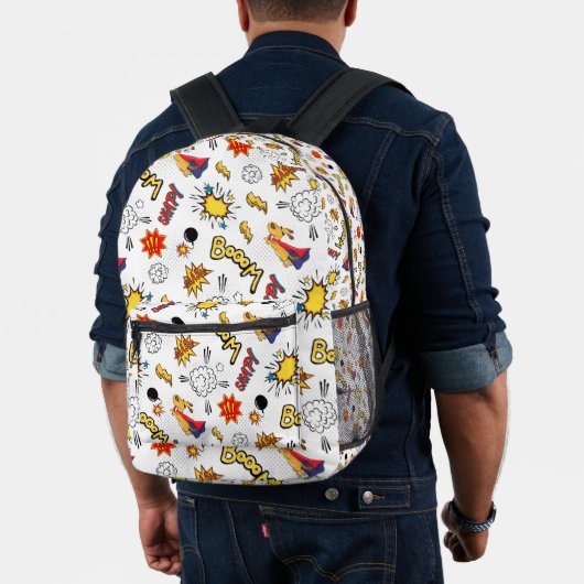 Comic Pattern  Bedruckter Rucksack (Insitu (Modell))