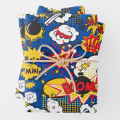 Comic Pattern  Geschenkpapier Set (Beispiel)