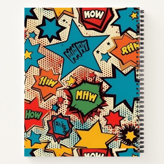 Comic Personalized Sketch  Notizblock (Rückseite)