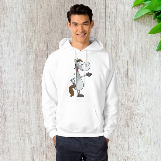 Comic Pferd Hoodie