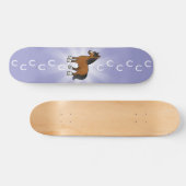 Comic-Pferd Skateboard (Horizontal)
