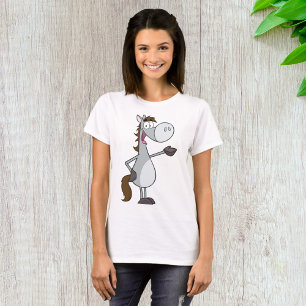 Comic Pferd T-Shirt