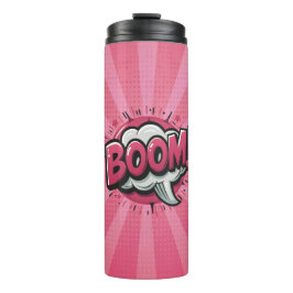 Comic Pop Art BOOM! Thermosbecher