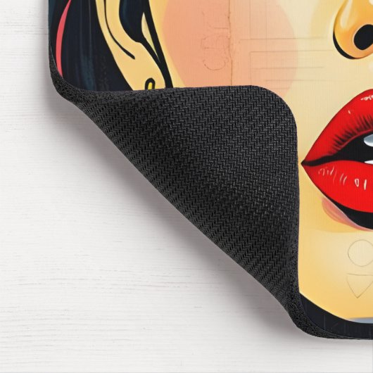 Comic Pop Art Mouse Pad Mousepad (Ecke)