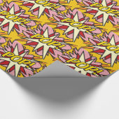 Comic Pop Art POP Geschenkpapier (Ecke)