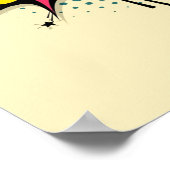 Comic Pop Art Poster (Ecke)