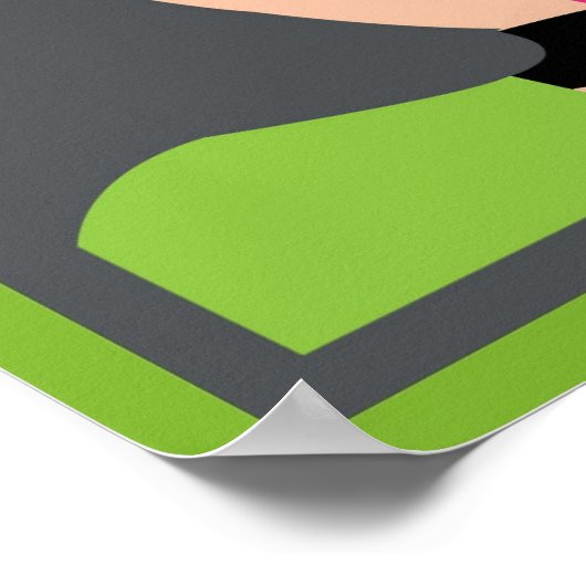 Comic Pop Art Poster (Ecke)