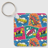 Comic Pop Art Schlüsselanhänger (Vorderseite)