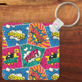 Comic Pop Art Schlüsselanhänger (Rückseite)