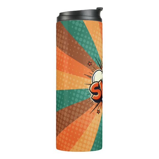 Comic Pop Art SMASH! Thermosbecher (Nach links gedreht)