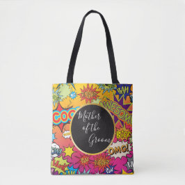 Comic Pop Art Speech Bubble Grooms Mutter Tote Tas Tasche