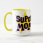 Comic Pop Art Super Mama Tasse (Links)