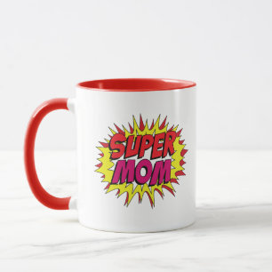 Comic Pop Art Super-Mama-Tasse Tasse