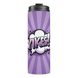 Comic Pop Art YIKES! Thermosbecher