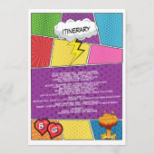 Comic Pop Lugano Unexpected Classic Tour Programm (Rückseite)