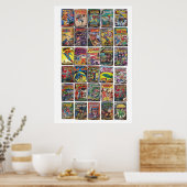 Comic Poster (Küche)