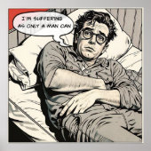 Comic-Poster der 50er Jahre für Männer Poster (Vorne)