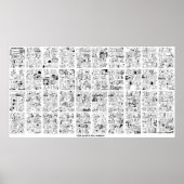 COMIC POSTER - DON QUIJOTE DE LA MANCHA (Vorne)