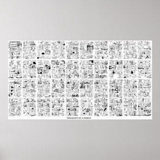 COMIC POSTER - DON QUIJOTE DE LA MANCHA