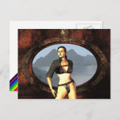 Comic Postkarte (Vorne/Hinten)