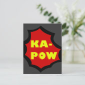 Comic Postkarte (Stehend Vorderseite)