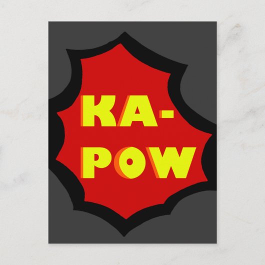 Comic Postkarte (Vorderseite)