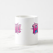 Comic Pow! Kaffeetasse (Mittel)