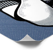 Comic Reality Call aufgehängt Poster (Ecke)