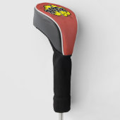 Comic-Rock-Abbildung Golf Headcover (angewinkelt)