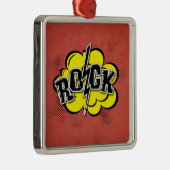 Comic-Rock-Abbildung Ornament Aus Metall (Rechts)