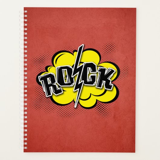 Comic-Rock Planer (Vorderseite)