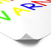 COMIC SANS WARNING POSTER (Ecke)