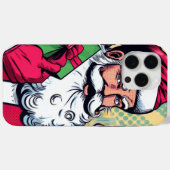 Comic Santa/Weihnachten Case-Mate iPhone Hülle (Rückseite (Horizontal))