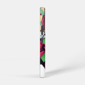 Comic Santa/Weihnachten Samsung Galaxy Hülle (Rechte Seite)