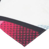 Comic Santa/Weihnachten Tischdecke (Schrägansicht)