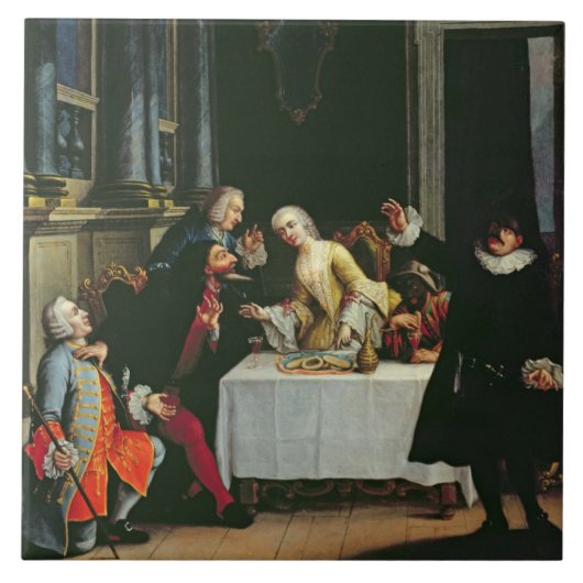 Comic-Schauspieler Fliese (Vorderseite)