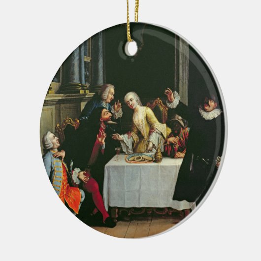 Comic-Schauspieler Keramik Ornament (Links)