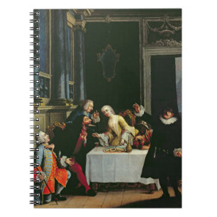 Comic-Schauspieler Notizblock