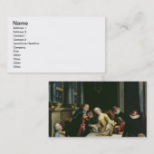 Comic-Schauspieler Visitenkarte (Vorne/Hinten)