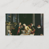 Comic-Schauspieler Visitenkarte (Rückseite)