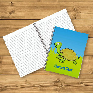 Comic-Schildkröte Notizbuch