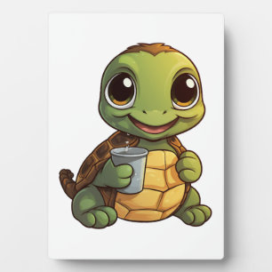 Comic-Schildkröten-Illustration Kopie Kopie Kopie Fotoplatte