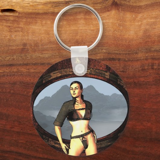 Comic Schlüsselanhänger (Vorderseite)