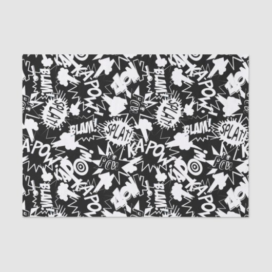 Comic Seidenpapier (Vorderseite)