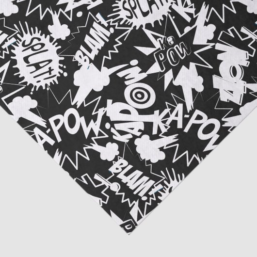 Comic Seidenpapier (Ausschnitt)