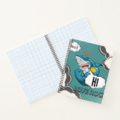 Comic Shark Notebook - Fierce, Funny & Full of Sty Notizblock (Innenseite)