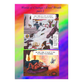 Comic Short Story Fantasy World Change Art Love Fotodruck