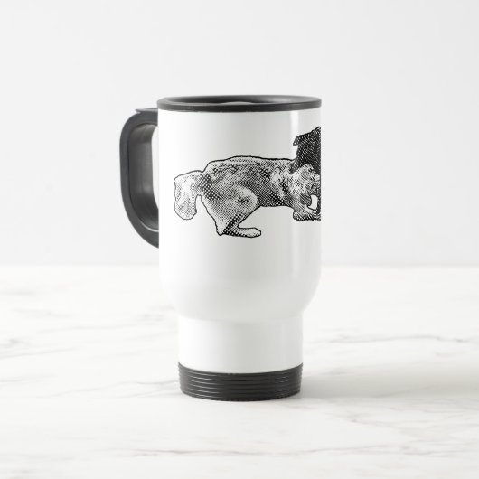 Comic Sips, Spotted Joy Tasse (Vorderseite Links)