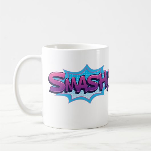 Comic Smash! Kaffeetasse (Links)