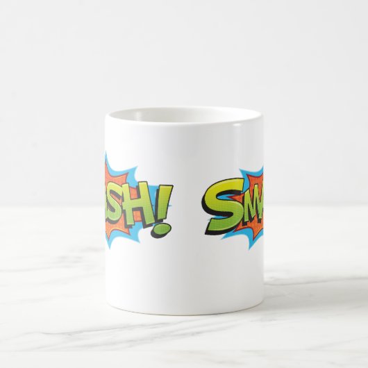 Comic Smash! Kaffeetasse (Mittel)